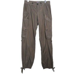 Armani Exchange mens Medium US8 Olive Green Cargo Jogger Pants Y2K High Rise